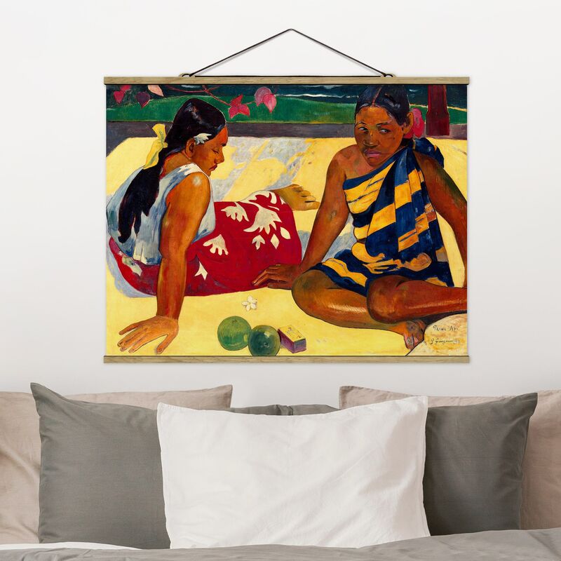 

Imagen de tela - Paul Gauguin - Women Of Tahiti - Apaisado 3:4 Dimensión LxA: 75cm x 100cm
