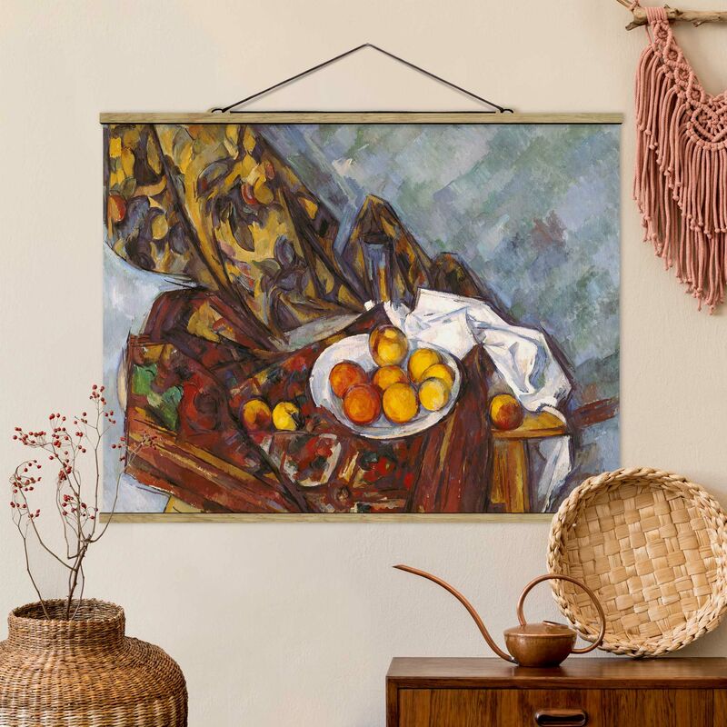 

Imagen de tela - Paul Cézanne - Still Life Fruit - Apaisado 3:4 Dimensión LxA: 75cm x 100cm