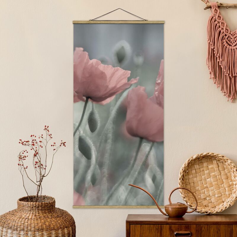 

Imagen de tela - Picturesque Poppies - Alto 2:1 Dimensión LxA: 70cm x 35cm