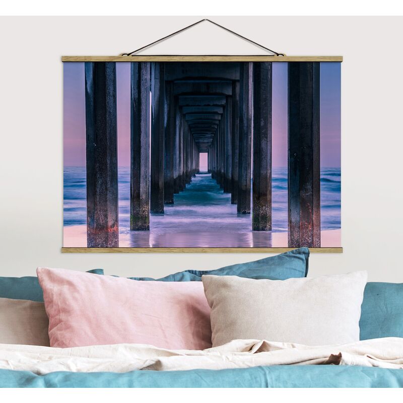 

Imagen de tela - Pier At Sunset - Apaisado 2:3 Dimensión LxA: 23.5cm x 35cm