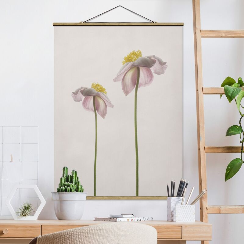 

Imagen de tela - Pink Anemone Flowers - Alto 4:3 Dimensión LxA: 133.5cm x 100cm