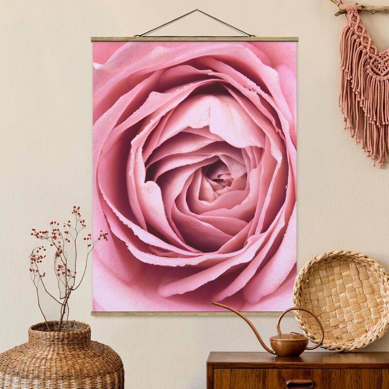 

Imagen de tela - Pink Rose Blossom - Alto 4:3 Dimensión LxA: 46.5cm x 35cm