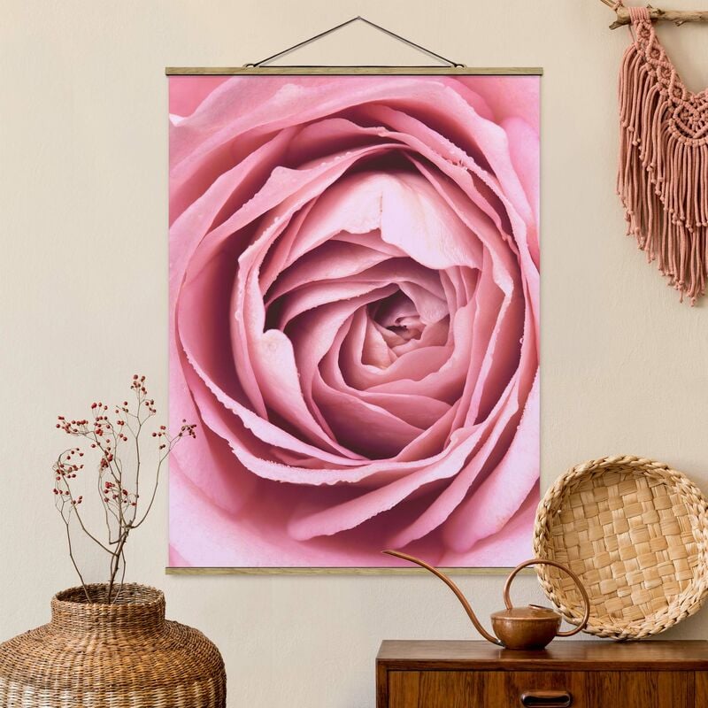 

Imagen de tela - Pink Rose Blossom - Alto 4:3 Dimensión LxA: 106.5cm x 80cm