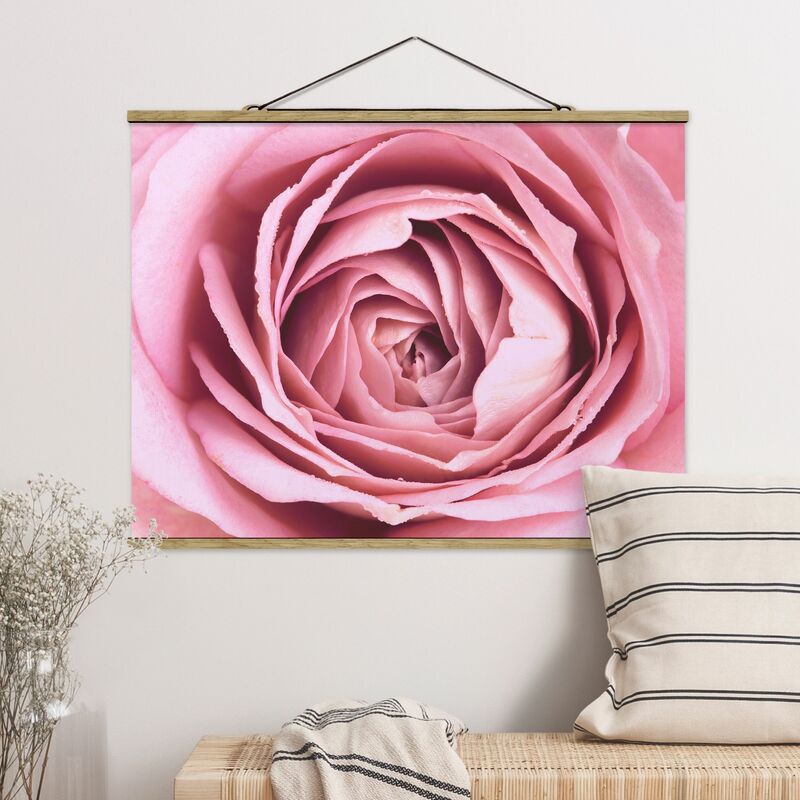 

Imagen de tela - Pink Rose Blossom - Apaisado 3:4 Dimensión LxA: 75cm x 100cm