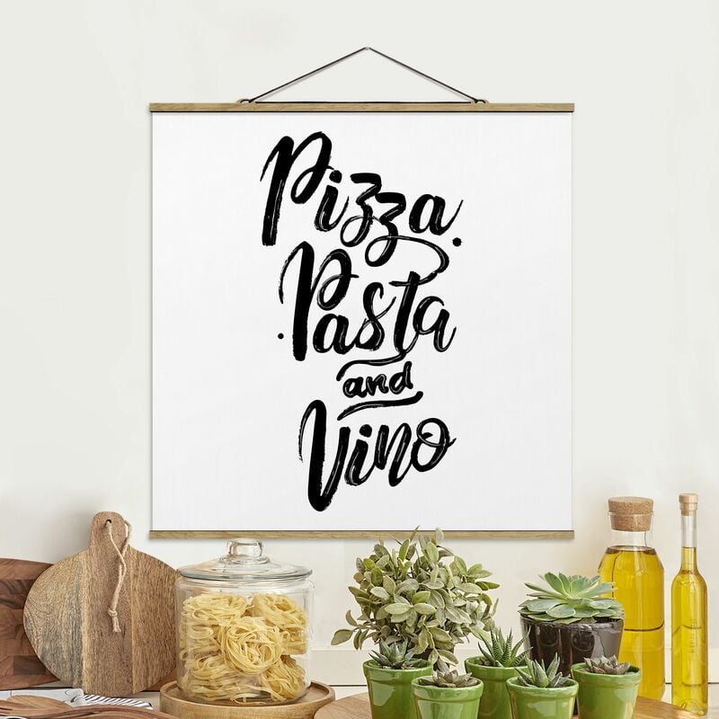 

Imagen de tela - Pizza Pasta And Vino - Cuadrado 1:1 Dimensión LxA: 80cm x 80cm