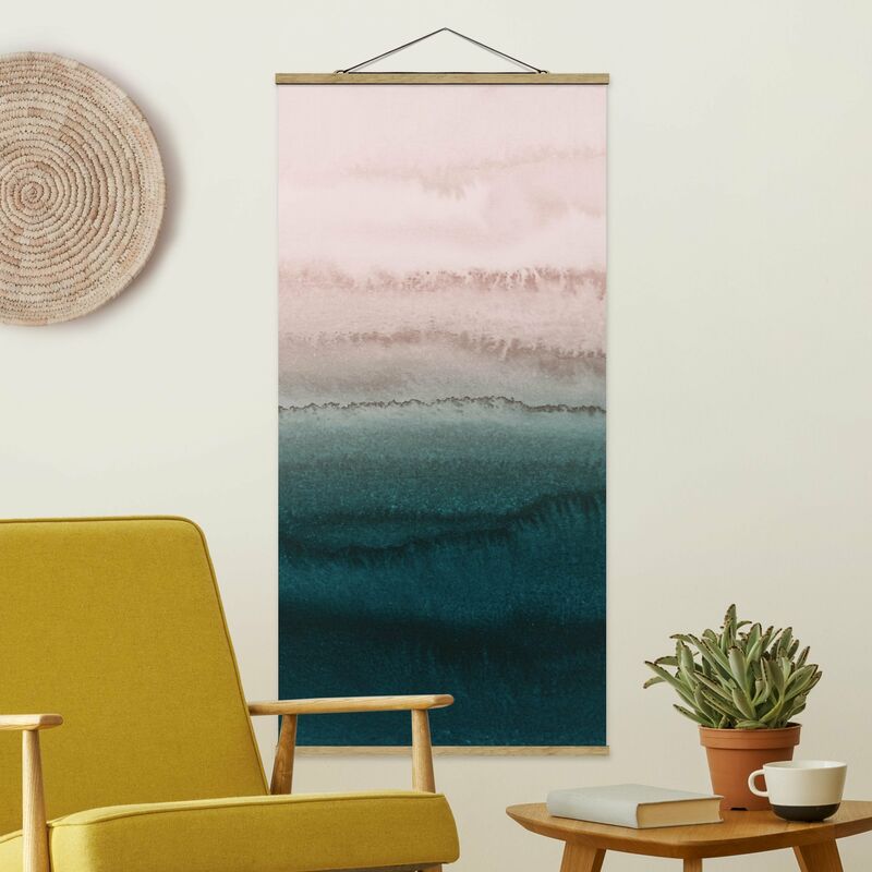 

Bilderwelten - Imagen de tela - Play Of Colours Sound Of The Ocean - Alto 2:1 Dimensión LxA: 70cm x 35cm