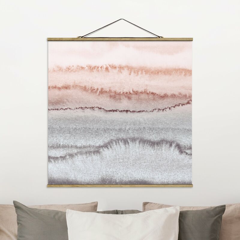 

Imagen de tela - Play Of Colours Sound Of The Ocean In Fog - Cuadrado 1:1 Dimensión LxA: 100cm x 100cm