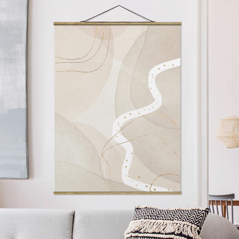 

Imagen de tela - Playful Impression With White Line - Alto 4:3 Dimensión LxA: 106.5cm x 80cm