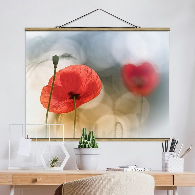 

Imagen de tela - Poppies In The Morning - Apaisado 3:4 Dimensión LxA: 75cm x 100cm