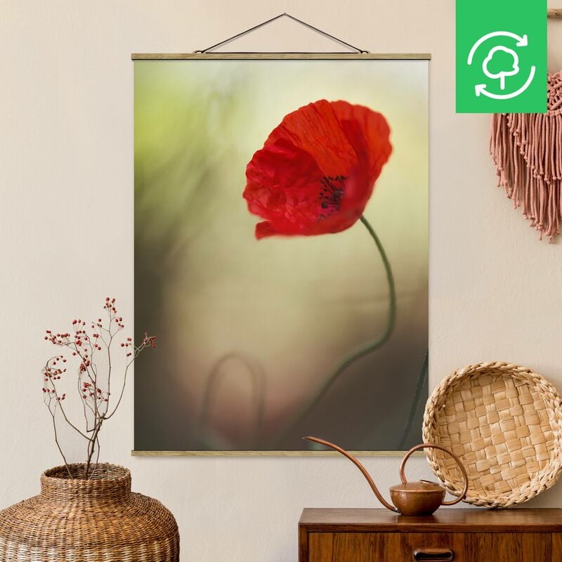 

Imagen de tela - Poppy Flower In The Garden - Alto 4:3 Dimensión LxA: 106.5cm x 80cm