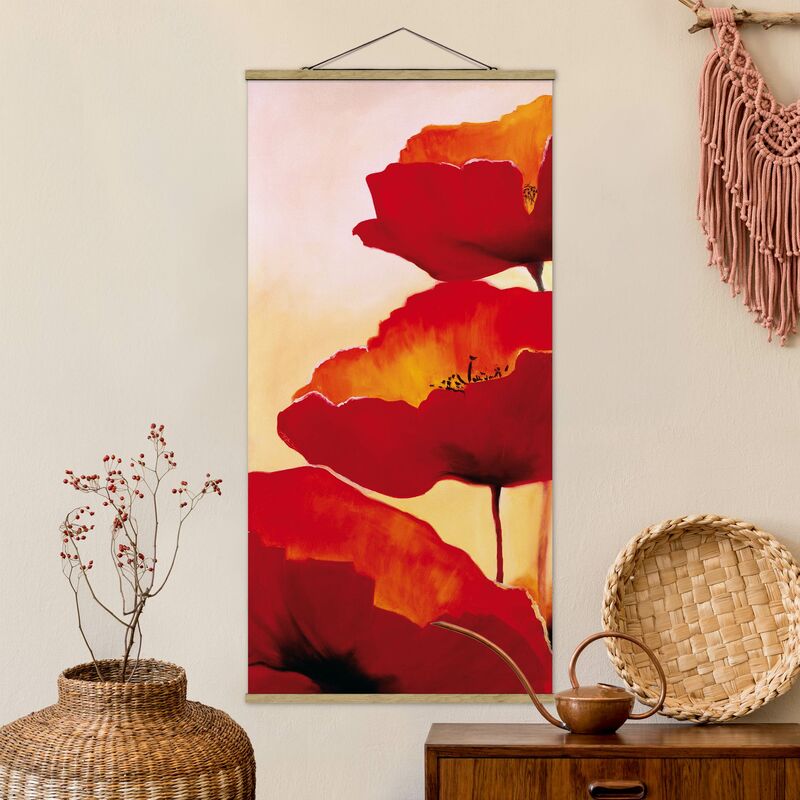 

Imagen de tela - Poppy Family - Alto 2:1 Dimensión LxA: 70cm x 35cm