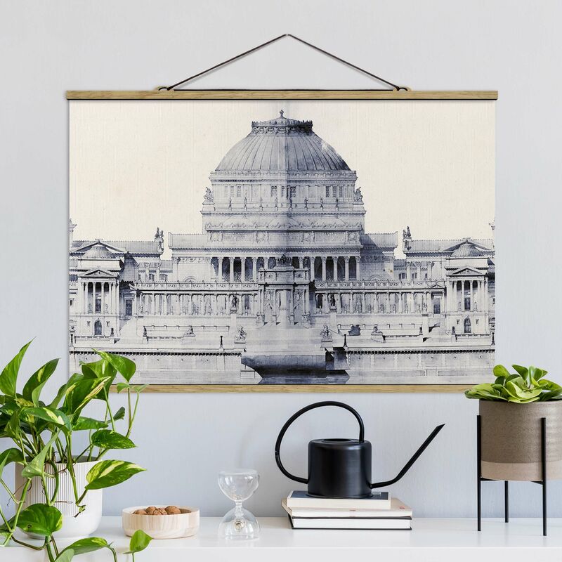 

Imagen de tela - Prix De Rome Sketch I - Apaisado 2:3 Dimensión LxA: 53.5cm x 80cm