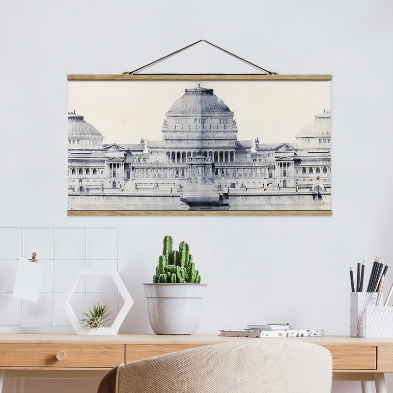 

Imagen de tela - Prix De Rome Sketch I - Apaisado 1:2 Dimensión LxA: 50cm x 100cm