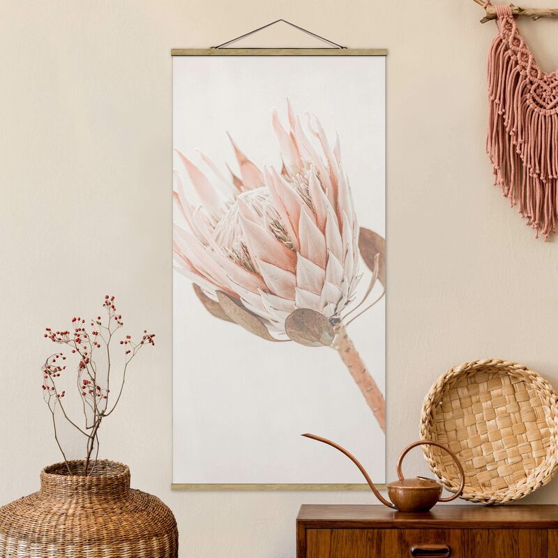 

Bilderwelten - Imagen de tela - Protea Queen Of Flowers - Alto 2:1 Dimensión LxA: 70cm x 35cm