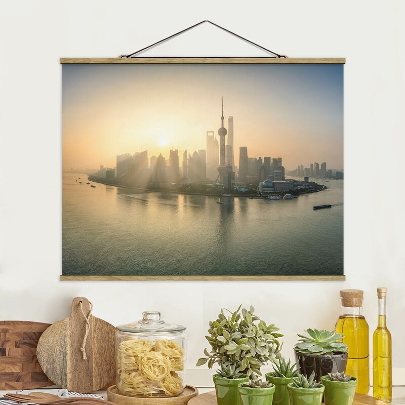 

Imagen de tela - Pudong At Dawn - Apaisado 3:4 Dimensión LxA: 37.5cm x 50cm