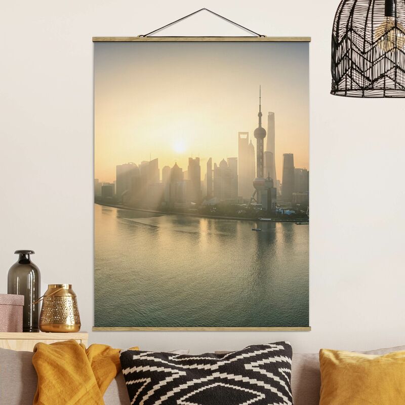 

Imagen de tela - Pudong At Dawn - Alto 4:3 Dimensión LxA: 66.4cm x 50cm