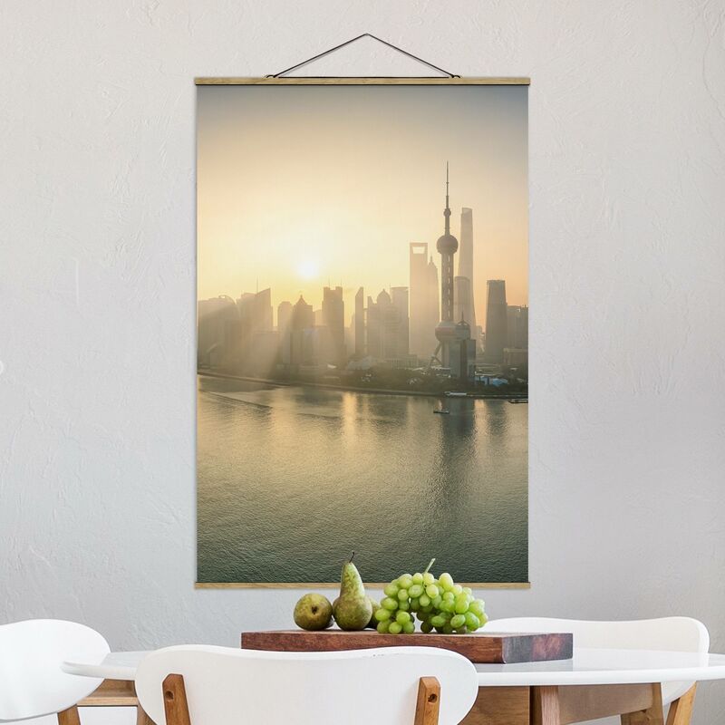 

Imagen de tela - Pudong At Dawn - Alto 3:2 Dimensión LxA: 120cm x 80cm