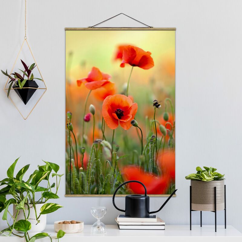 

Imagen de tela - Red Summer Poppy - Alto 3:2 Dimensión LxA: 52.5cm x 35cm