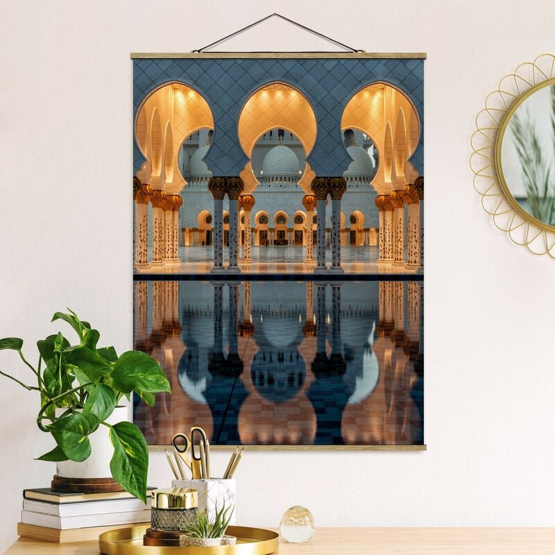 

Imagen de tela - Reflections In The Mosque - Alto 4:3 Dimensión LxA: 46.5cm x 35cm