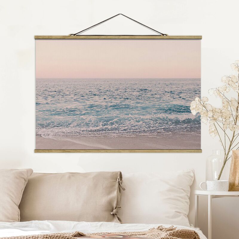 

Imagen de tela - Reddish Golden Beach In The Morning - Apaisado 2:3 Dimensión LxA: 23.5cm x 35cm
