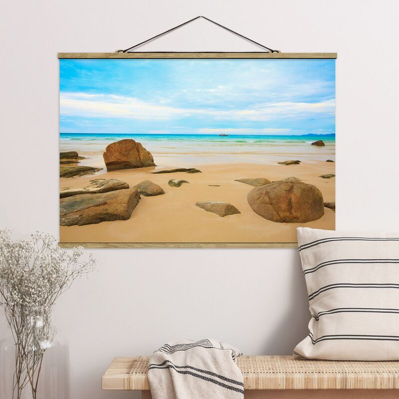 

Imagen de tela - Rocky Beach - Apaisado 2:3 Dimensión LxA: 53.5cm x 80cm