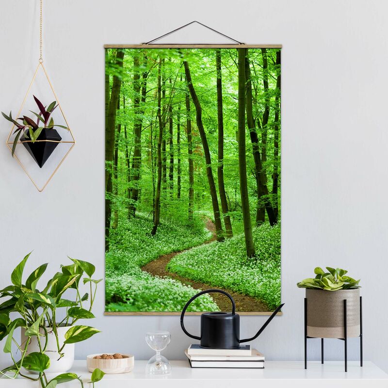 

Imagen de tela - Romantic Forest Track - Alto 3:2 Dimensión LxA: 120cm x 80cm
