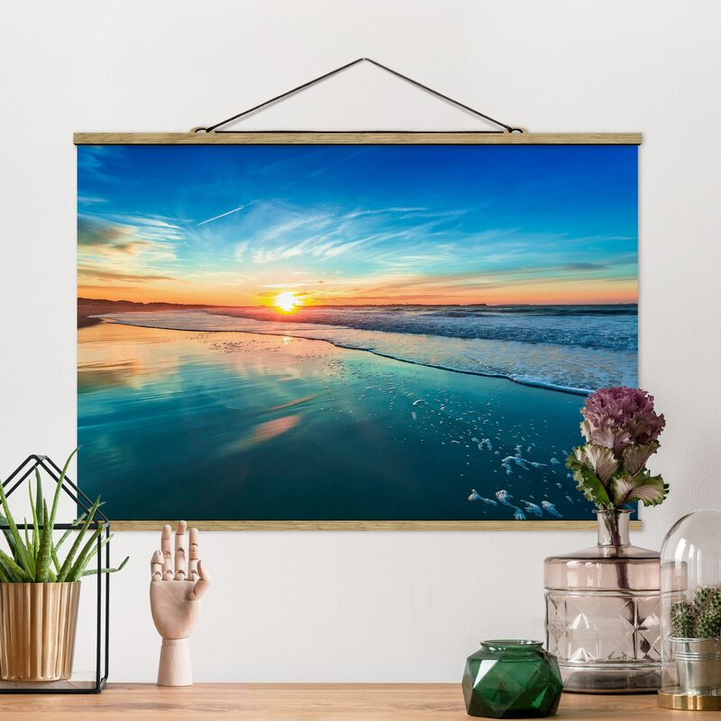 

Imagen de tela - Romantic Sunset By The Sea - Apaisado 2:3 Dimensión LxA: 66.5cm x 100cm