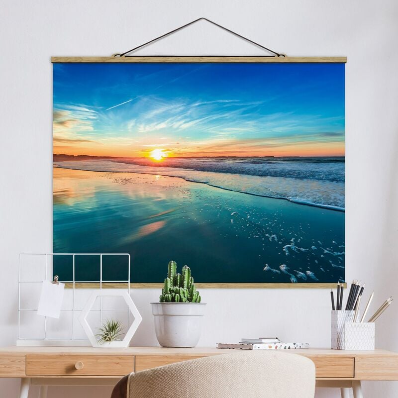 

Imagen de tela - Romantic Sunset By The Sea - Apaisado 3:4 Dimensión LxA: 37.5cm x 50cm