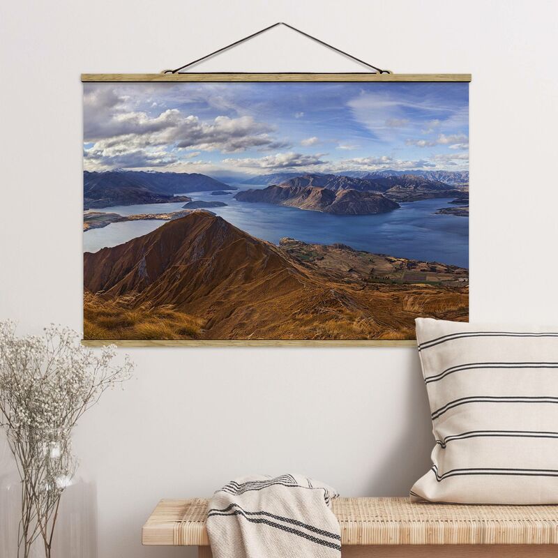 

Imagen de tela - Roys Peak In New Zealand - Apaisado 2:3 Dimensión LxA: 33.5cm x 50cm