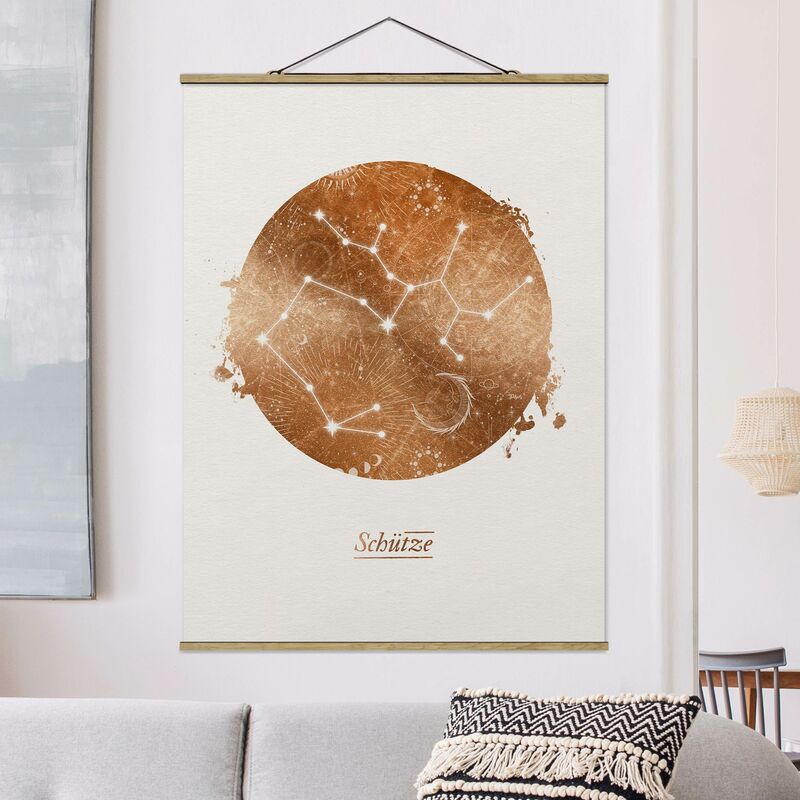

Imagen de tela - Sagittarius Gold - Alto 4:3 Dimensión LxA: 46.5cm x 35cm