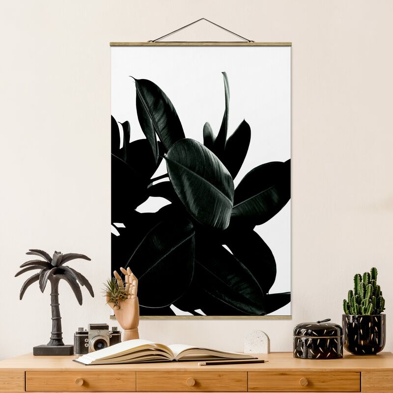 

Imagen de tela - Rubber Tree Dark Green - Alto 3:2 Dimensión LxA: 120cm x 80cm