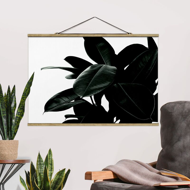 

Imagen de tela - Rubber Tree Dark Green - Apaisado 2:3 Dimensión LxA: 53.5cm x 80cm