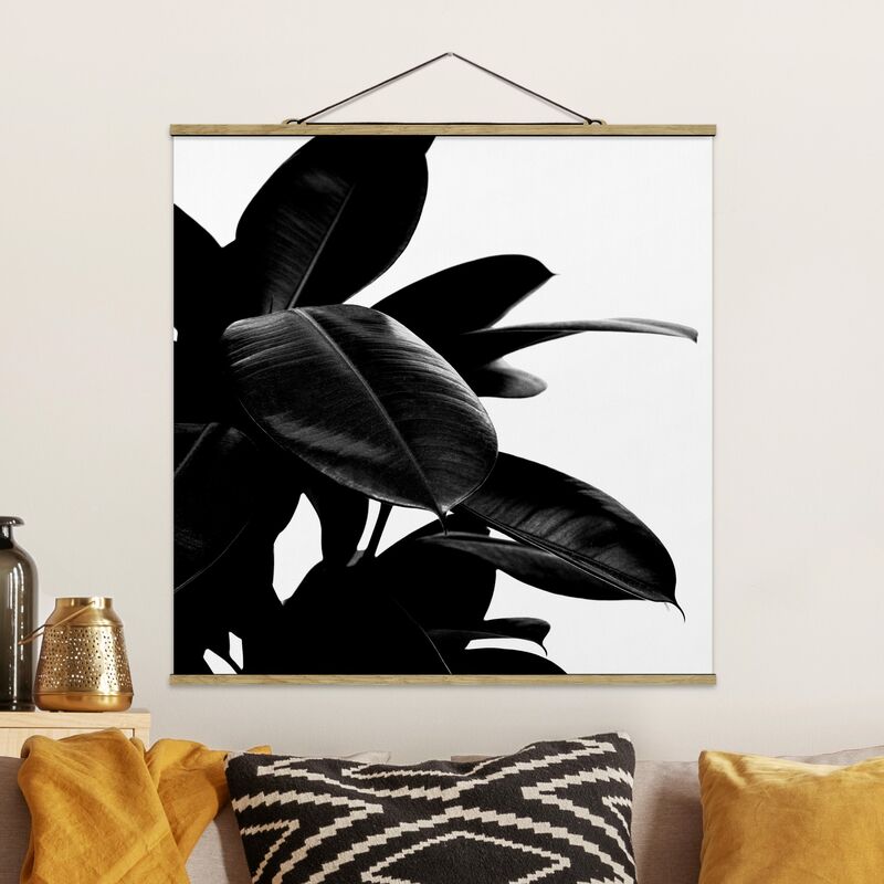 

Imagen de tela - Rubber Tree Black And White - Cuadrado 1:1 Dimensión LxA: 35cm x 35cm