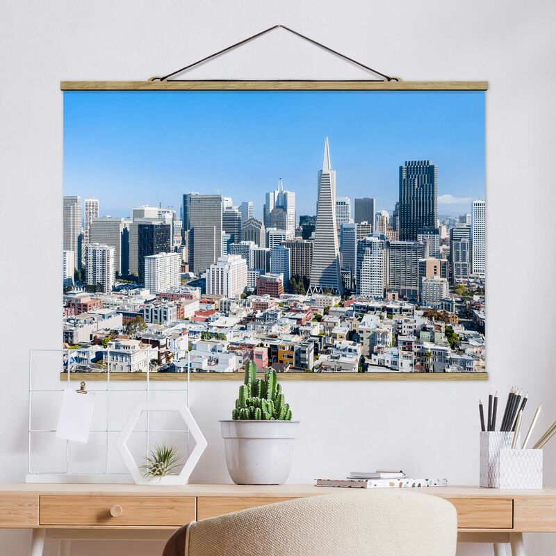 

Imagen de tela - San Francisco Skyline - Apaisado 2:3 Dimensión LxA: 33.5cm x 50cm