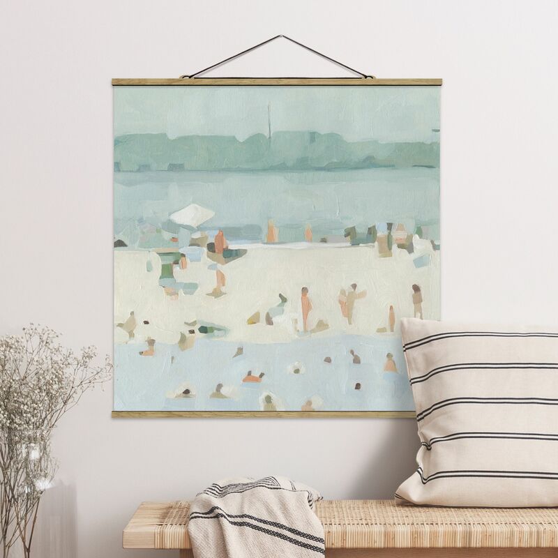 

Imagen de tela - Sandbank In The Sea I - Cuadrado 1:1 Dimensión LxA: 50cm x 50cm