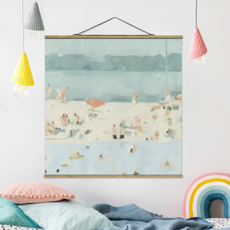 

Imagen de tela - Sandbank In The Sea II - Cuadrado 1:1 Dimensión LxA: 80cm x 80cm