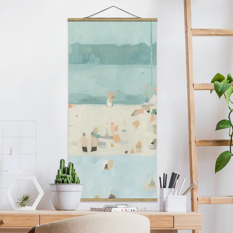 

Imagen de tela - Sandbank In The Sea II - Alto 2:1 Dimensión LxA: 70cm x 35cm