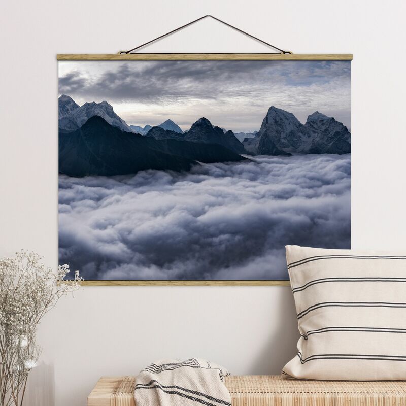 

Imagen de tela - Sea Of Clouds In The Himalayas - Apaisado 3:4 Dimensión LxA: 60cm x 80cm
