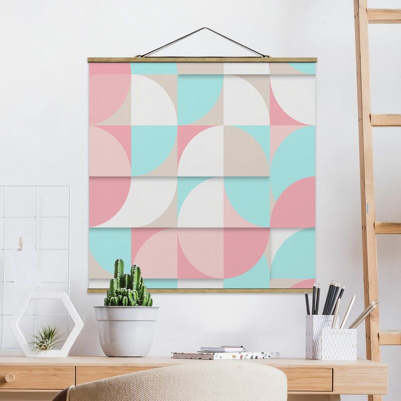 

Imagen de tela - Scandinavian Geometry - Cuadrado 1:1 Dimensión LxA: 80cm x 80cm