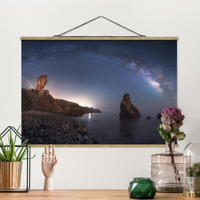 

Imagen de tela - Sea Of Galaxy - Apaisado 2:3 Dimensión LxA: 53.5cm x 80cm