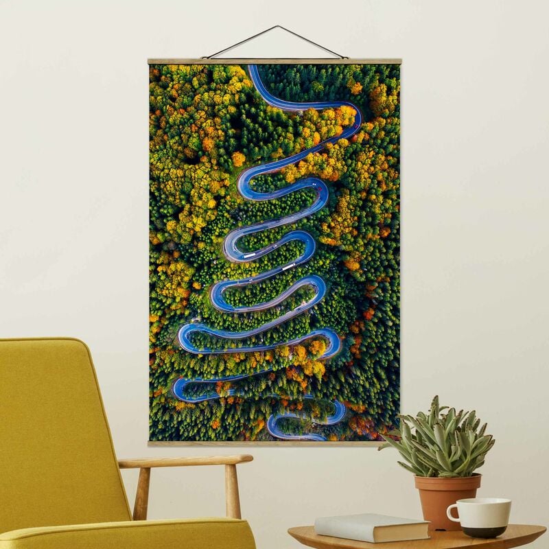 

Imagen de tela - Serpentine In The Transylvanian Woods - Alto 3:2 Dimensión LxA: 150cm x 100cm