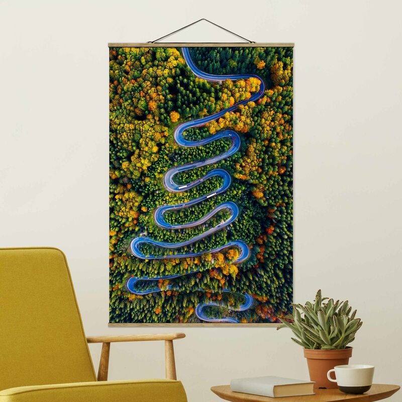 

Imagen de tela - Serpentine In The Transylvanian Woods - Alto 3:2 Dimensión LxA: 120cm x 80cm