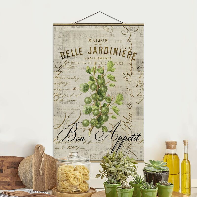 

Imagen de tela - Shabby Chic Collage - Gooseberry - Alto 3:2 Dimensión LxA: 150cm x 100cm