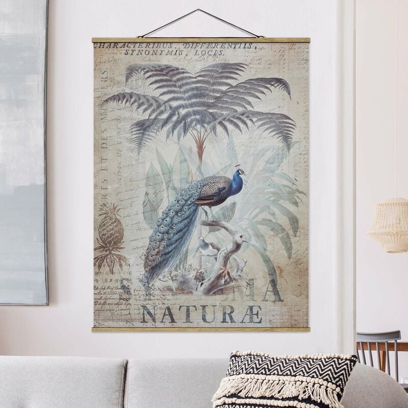 

Imagen de tela - Shabby Chic Collage - Peacock - Alto 4:3 Dimensión LxA: 106.5cm x 80cm