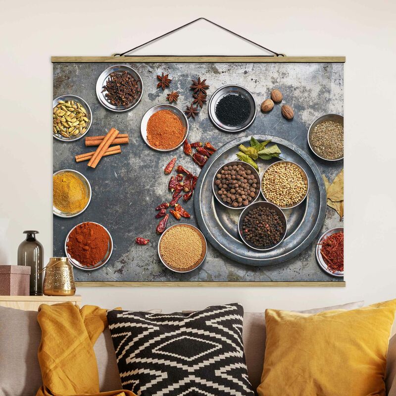 

Imagen de tela - Shabby Spice Plate - Apaisado 3:4 Dimensión LxA: 75cm x 100cm