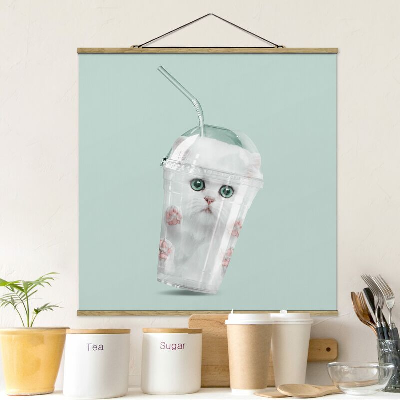 

Imagen de tela - Shake With Cat - Cuadrado 1:1 Dimensión LxA: 100cm x 100cm