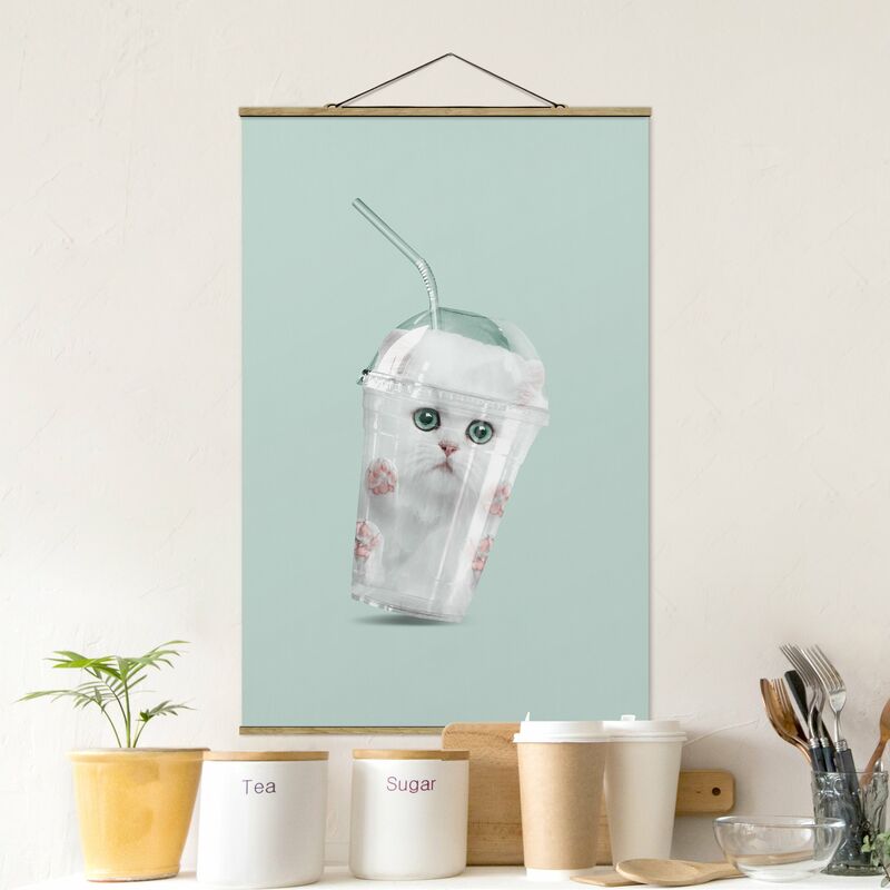 

Imagen de tela - Shake With Cat - Alto 3:2 Dimensión LxA: 75cm x 50cm