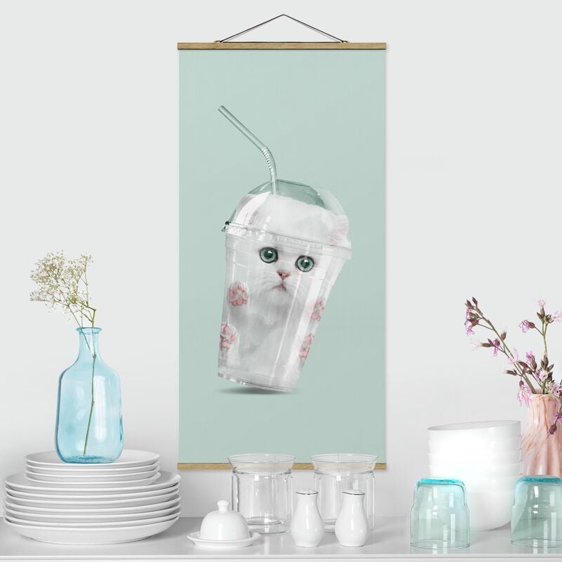 

Imagen de tela - Shake With Cat - Alto 2:1 Dimensión LxA: 100cm x 50cm