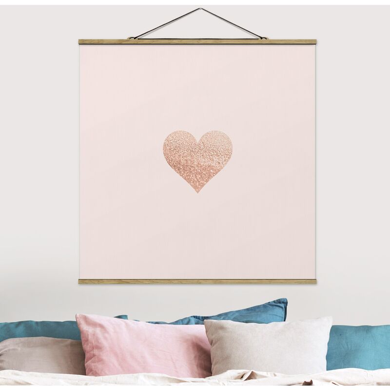 

Imagen de tela - Shimmering Heart - Cuadrado 1:1 Dimensión LxA: 50cm x 50cm