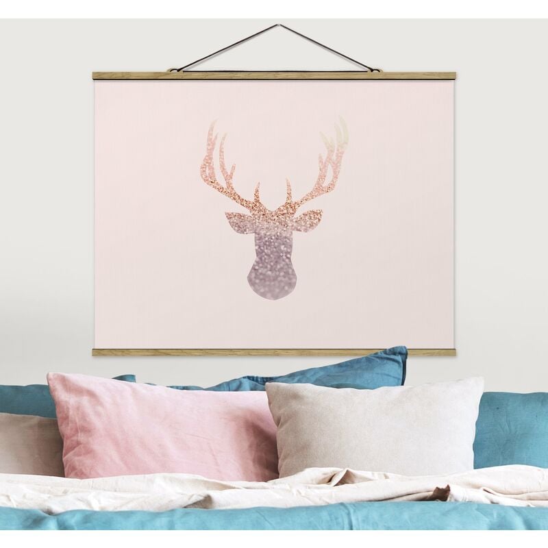 

Imagen de tela - Shimmering Deer - Apaisado 3:4 Dimensión LxA: 75cm x 100cm